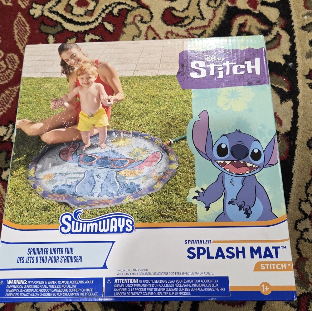 Disney Stitch Splash Mat